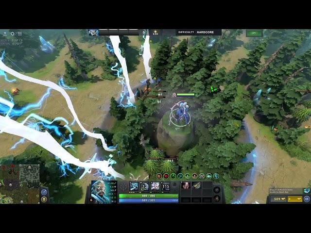 DOTA 2 Thunder's COT RPG REWORK HARDCORE ZEUS