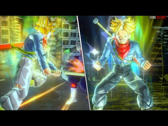 DBXV2 : Future Trunks Moveset Mod Comparison! Which one is better ?