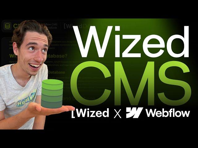 Wized CMS(ish) / The Webflow CMS Alternative compatible with Xano (No Code Setup)