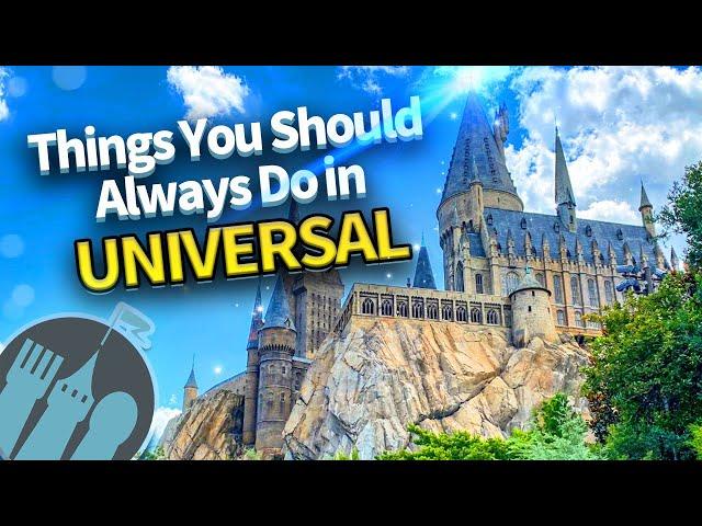 13 Things You Should Always Do in Universal Orlando