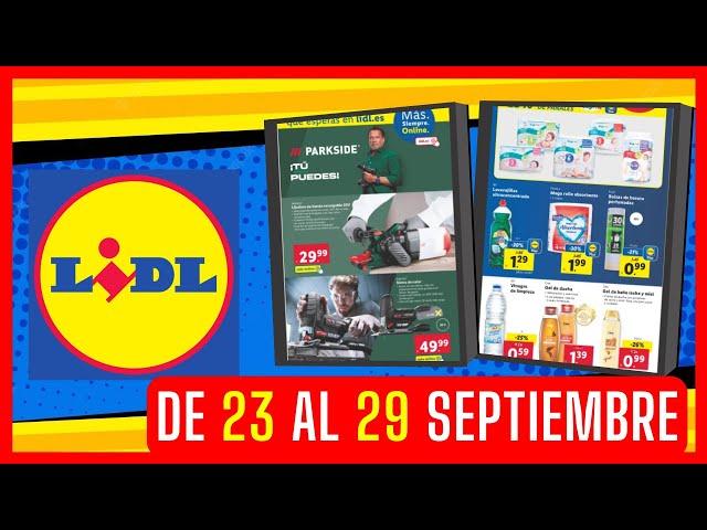 OFERTAS ESTA SEMANA en LIDL!!!  semana del 23 al 29 de SEPTIEMBRE