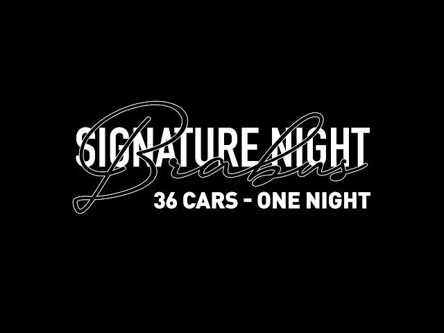 BRABUS Signature Night '24 | LIVE - OCTOBER 25 @ 12:00 CET