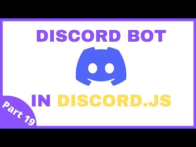 Making a Discord Bot with Discord.js (Part 19: AFK Command)