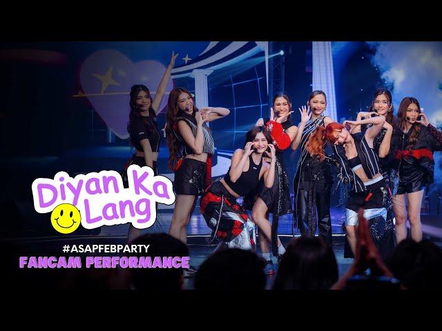 #BINI : 'Diyan Ka Lang' at #ASAPFebParty Performance Fancam