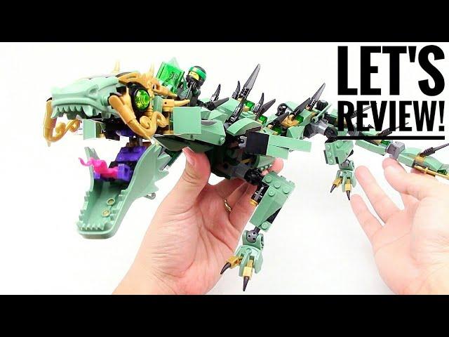 LEGO NINJAGO: Green Ninja Mech Dragon 70612 - Let's Review!