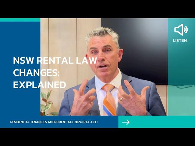 Stay Compliant: NSW Rental Law Changes Explained by REINSW