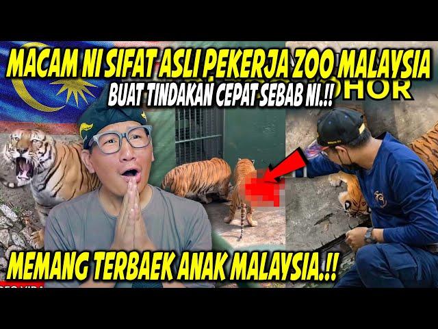 WOOOH⁉️TERHARU TENGOK ZOOKEEPER MALAYSIA INI‼️BEGINI TERNYATA KEBAIKAN ORANG MALAYSIA⁉️