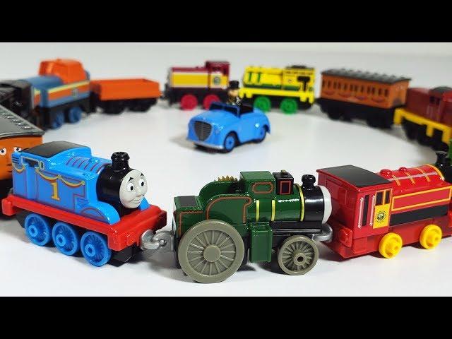 Tomas Friends Adventures 14 Trenes De Diferentes Colores - Juguete de Trenes