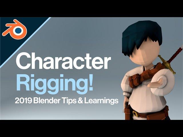 Character Rigging | Blender 2019 Tips for Beginners | TheNiceOne 3D