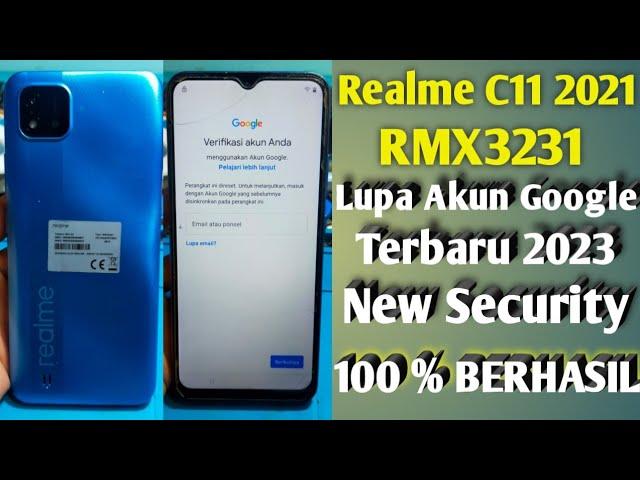 Realme  C11 2021 Frp Bypass Akun Google 2023 Terbaru | RMX3231