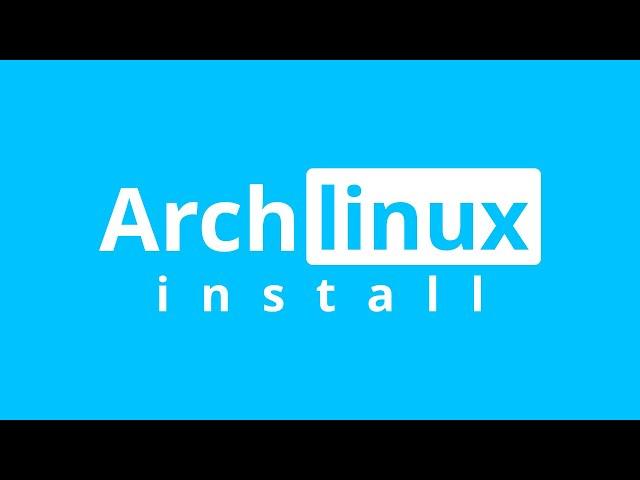 Как я устанавливаю ArchLinux за 15 минут