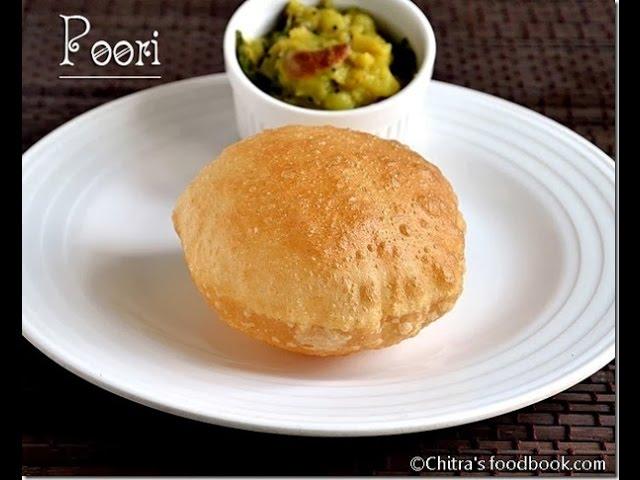 Poori Recipe-How to make Puffy & Soft Poori/Puri