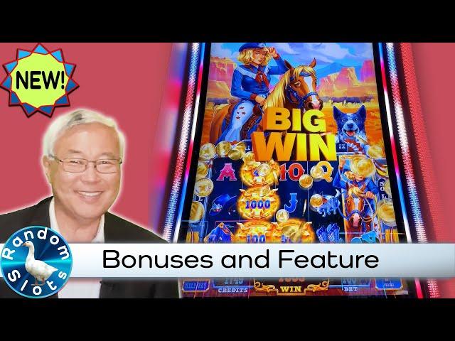 Yee Haw Stampede Slot Machine Bonuses & Feature