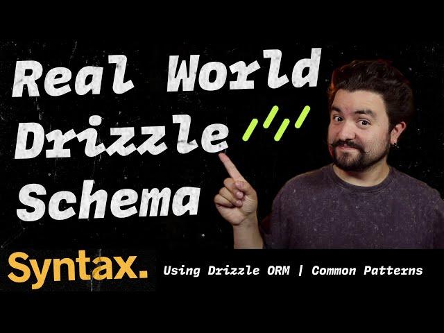 Complex Schema Design with Drizzle ORM | Common Patterns