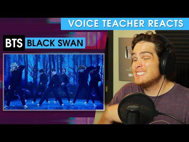 BTS - Black Swan | Voice Teacher Reacts