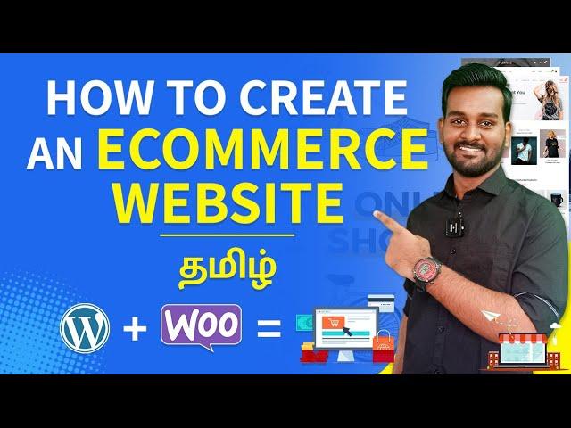 How to Create an eCommerce Website With WordPress For FREE in Tamil | WooCommerce Tutorial | 2024