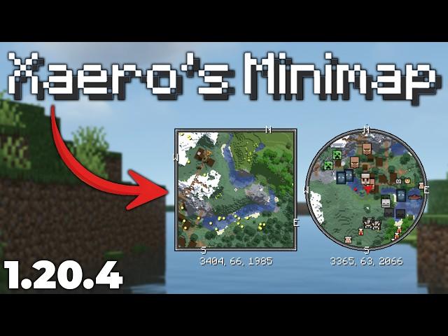 How To Get a Minecraft Minimap Mod (1.20.4 Xaero’s Minimap)