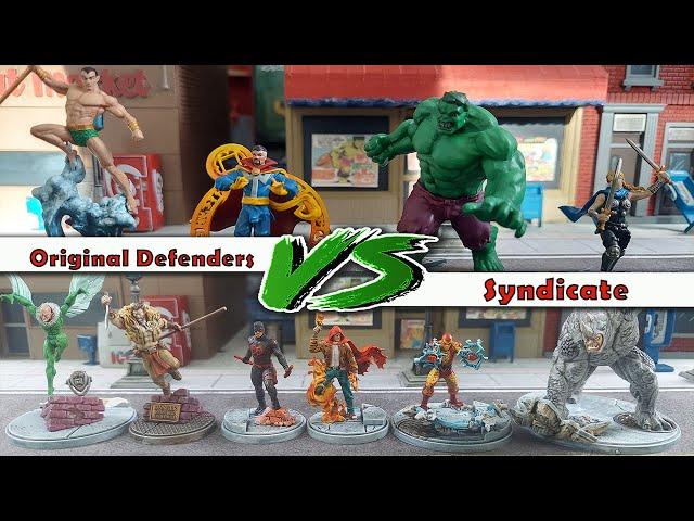 OG Defenders v Criminal Syndicate - ***New Characters*** Marvel Crisis Protocol Battle Report ep50