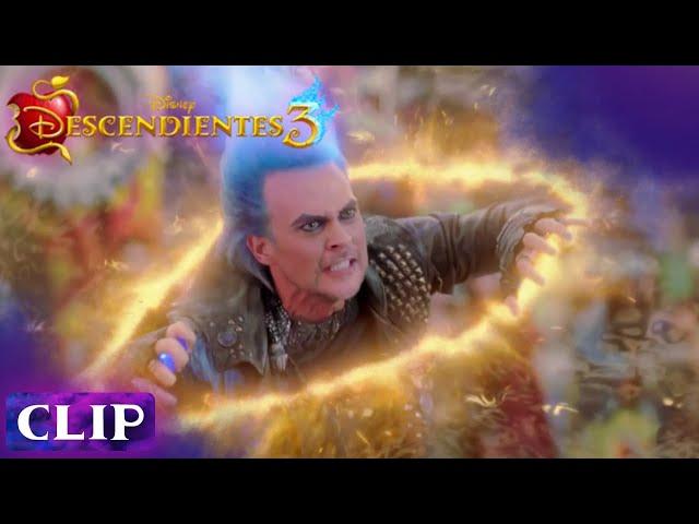 Descendientes 3 | Hades Intenta Escapar De La Isla ( Clip#4 / Latino ) | Disney Channel