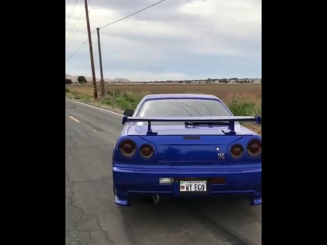 Nissan Skyline GTR R34 Pure Sound