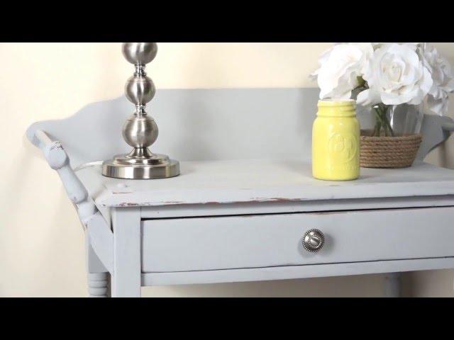 Rust-Oleum How-To: Chalked Ultra Matt Paint Project