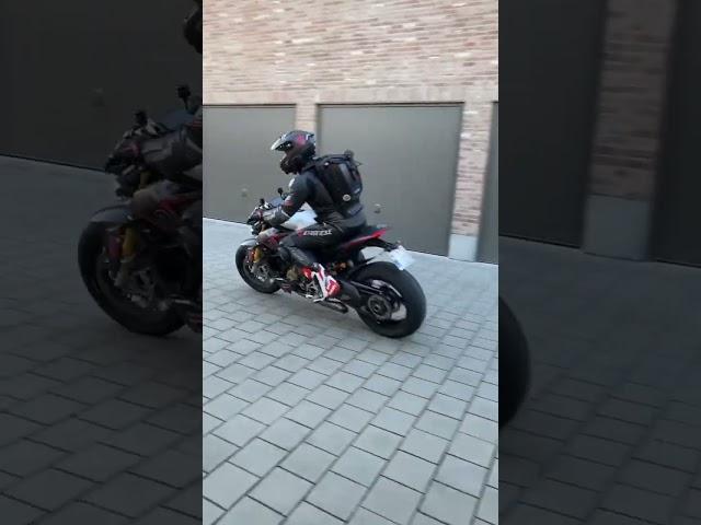 Ducati Streetfighter V4s with full Akrapovic #shorts