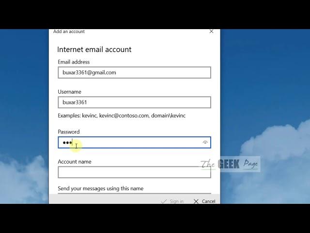 Fix Error code 0x8000000b while adding Gmail to Windows 10 mail App