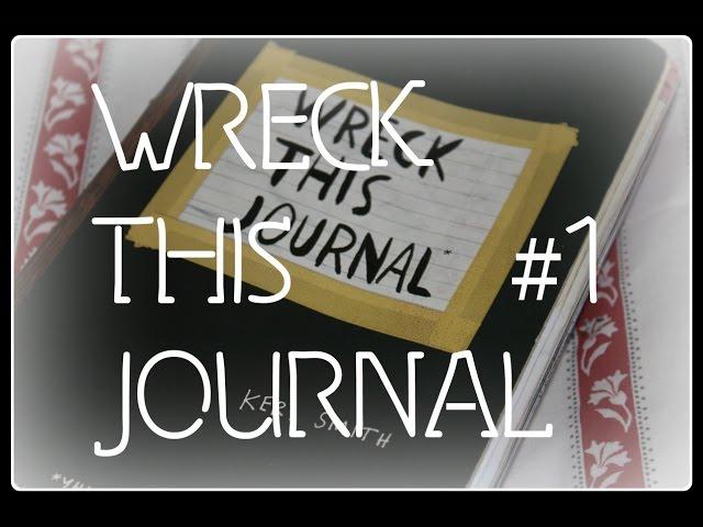 WTJ #1 Wreck this journal | DreamyOwl