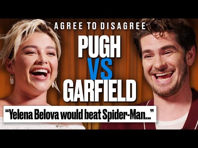 Andrew Garfield & Florence Pugh Argue Over The Internet's Biggest Debates | Agree To Disagree