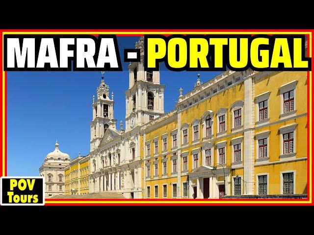 Mafra, Portugal  Home to One of the World's Largest Palaces! North of Lisbon [4K]