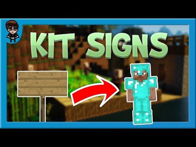 Minecraft KIT SIGNS Online Command Generator