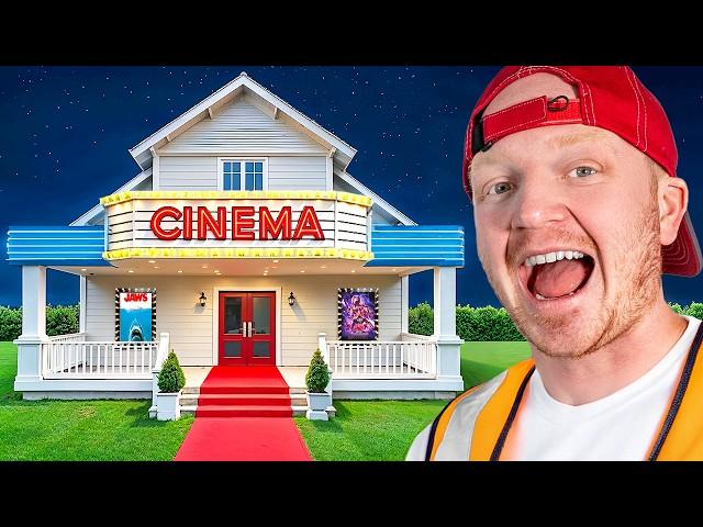 I Turned My House Into A Movie Theater!