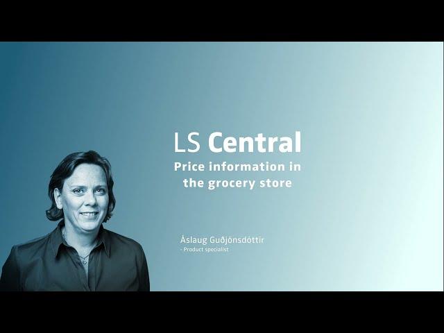 LS Central  – Price information in the grocery store