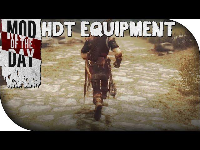 Skyrim Mod of the Day - Episode 271: HDT Equipment (Weapon Physics)