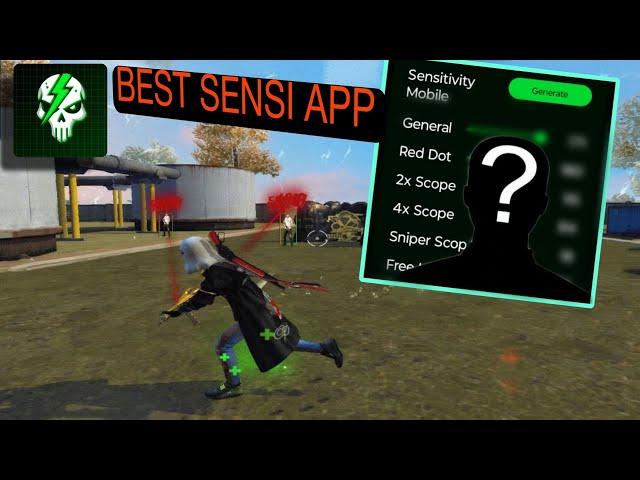 I Found Best AIMLOCK Mobile SENSI App! | Free Fire Headshot Setting ALL ANDROID DEVICE