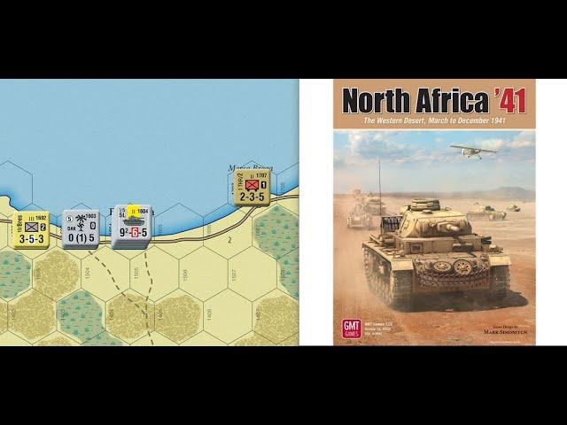 North Africa '41 [Turns 1-2 Playthrough]