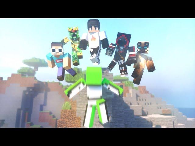 Dream VS 5 Hunters | Minecraft Animation