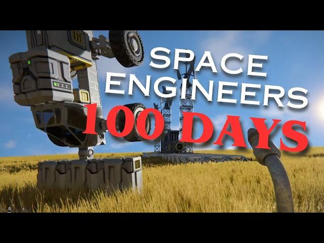 I Spent 100 Days in Space Engineers and Here's What Happened