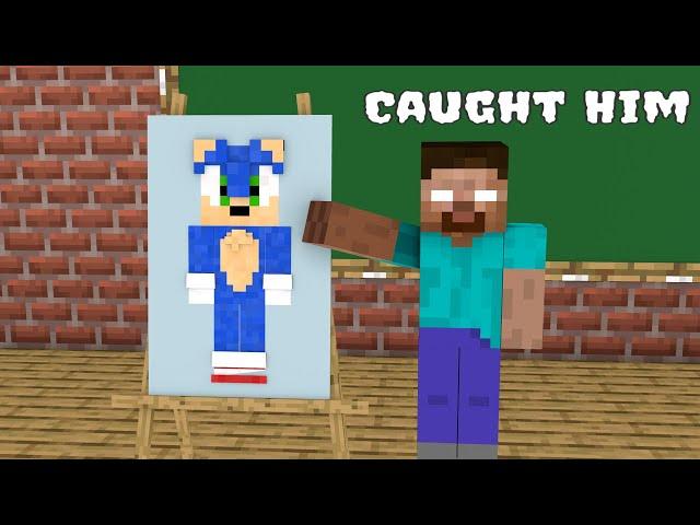 Naughty Sonic (Minecraft Animation)