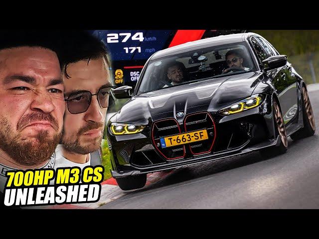 Heart Attack & Regret in 700HP BMW M3 CS! // Nürburgring