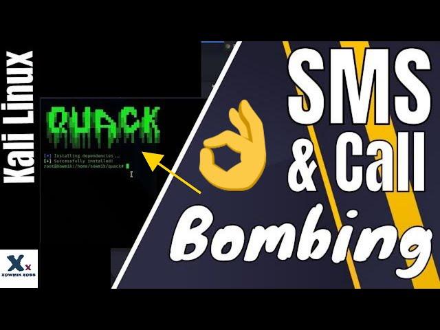 Unlimited SMS and Call Bombing New Tool 2020  using Kali Linux [HOT]