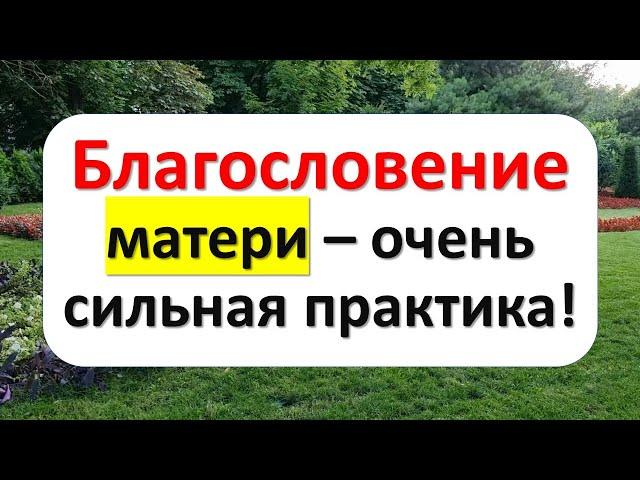 Благословение матери – очень сильная практика! Узнайте как это сделать, чтобы привлечь достаток