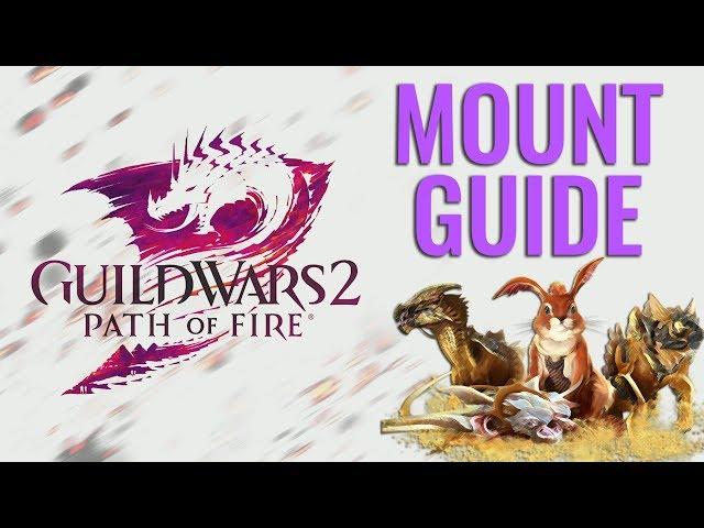 Guild Wars 2 - A Comprehensive Mount Guide (Raptor, Springer, Skimmer, Jackal)