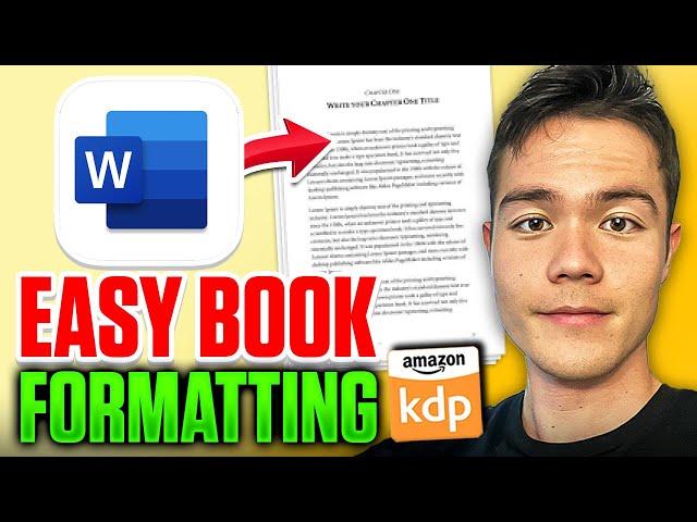 How to Format a Book in Microsoft Word for Amazon KDP (Step-by-Step)