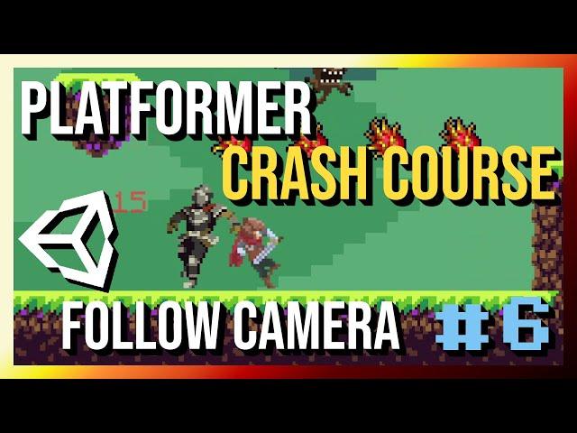 Cinemachine Follow Camera - 2D Platformer Crash Course in Unity 2022 (Part 6)