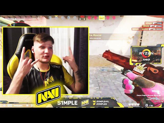 S1MPLE BEST MOMENTS FROM STREAMS OF ALL TIME! (CS:GO)