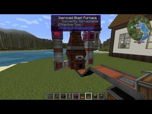 Immersive Engineering how to: Improved blast furnace