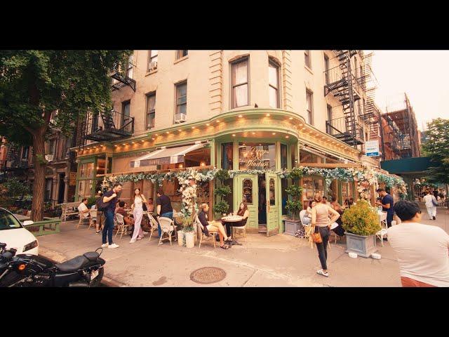 West Village. One of the most charming and expensive areas of Manhattan, New York City