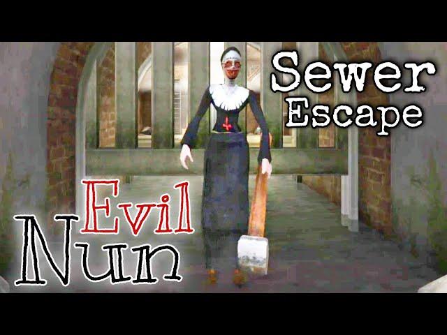 Evil Nun | New Update Sewer Escape (Ghost Mode) Full Android Gameplay |