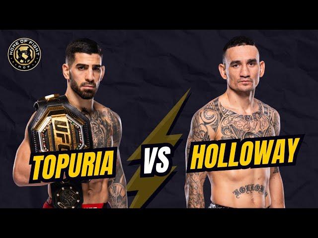 Ilia Topuria vs Max Holloway UFC 308